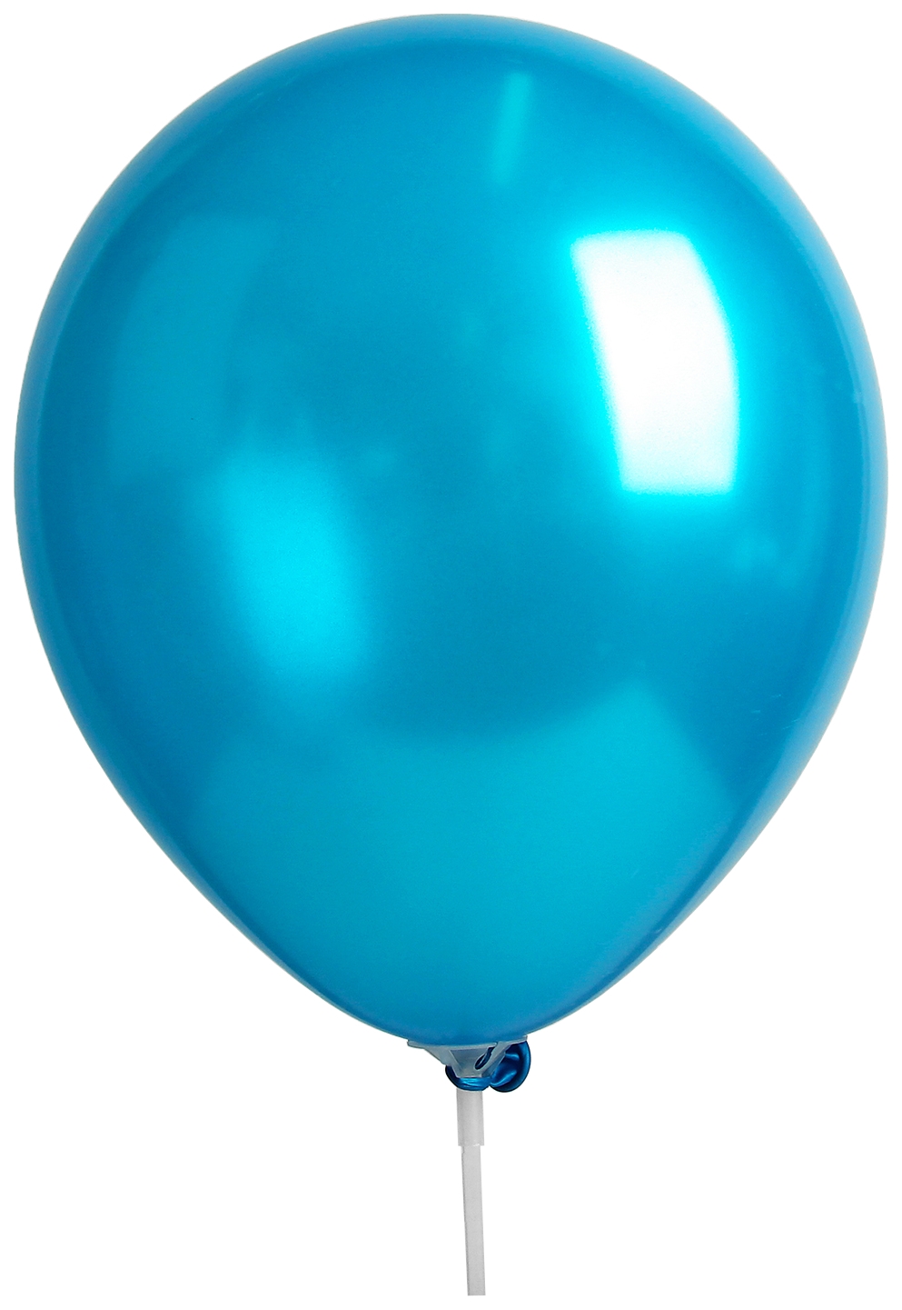 Голубой воздушный шарик