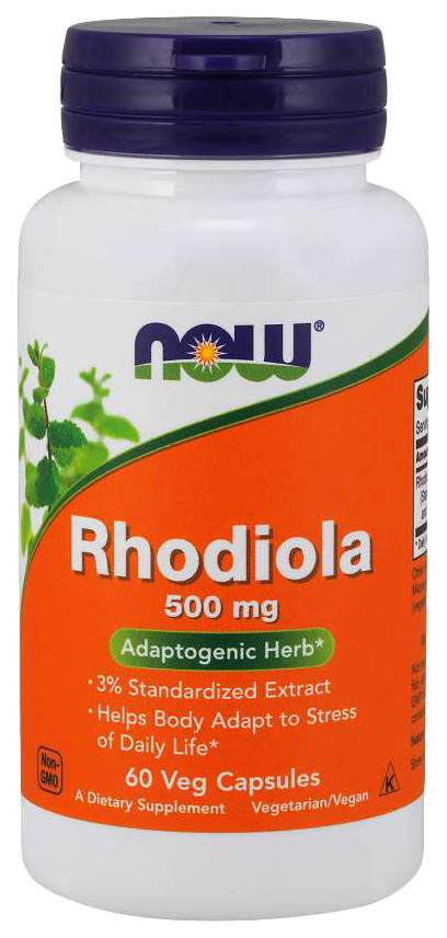 Для нервной системы NOW Rhodiola 500 мг 60 капсул - купить в интернет-магазинах, цены на Мегамаркет | витамины для нервной системы