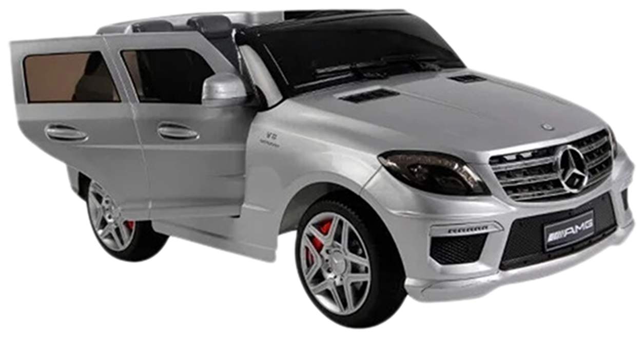 Купить rt Ml63 Электромобиль Mercedes-Bens Amg 12V R/C Silver с Резиновыми  Колесами, цены на Мегамаркет | Артикул: 100023981602