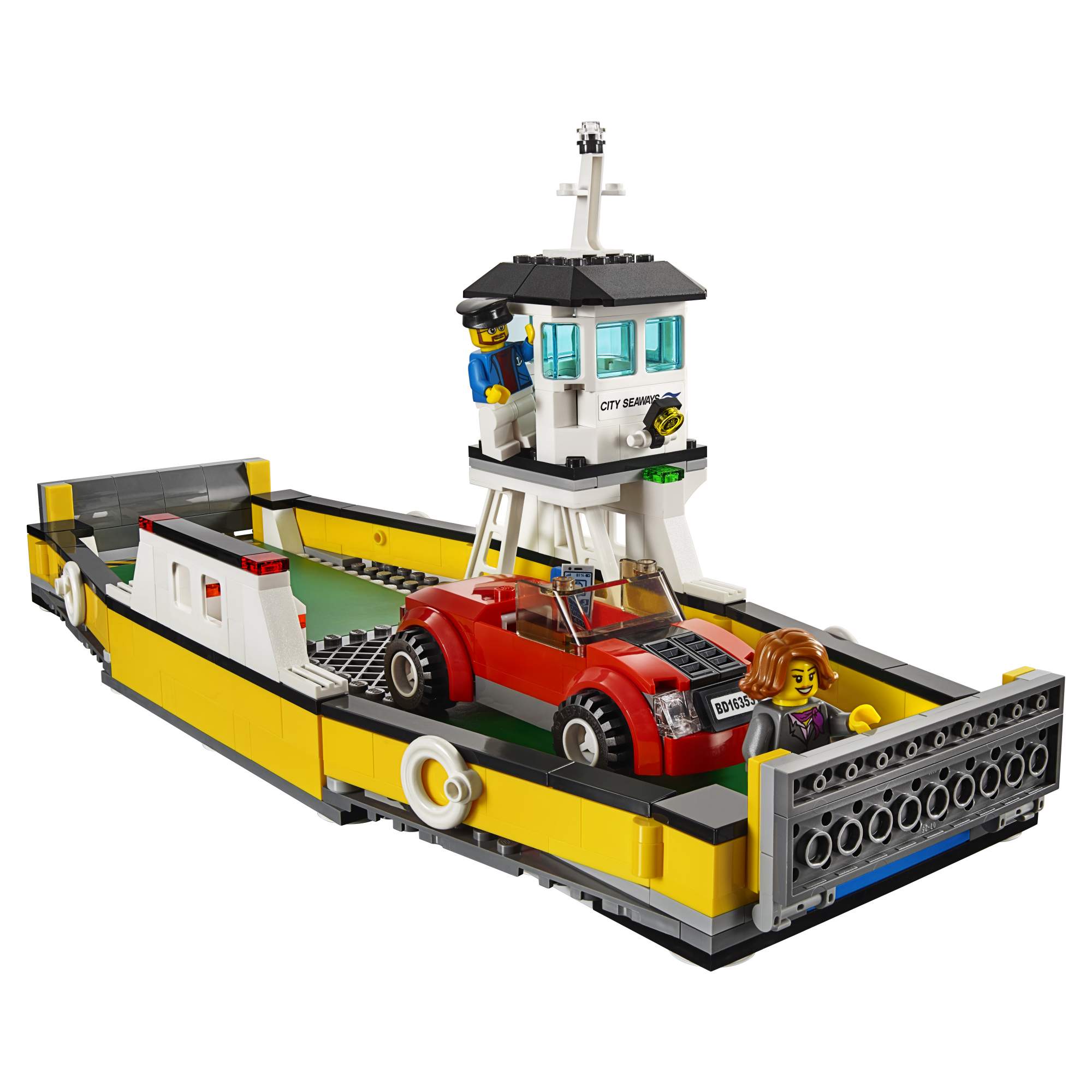 Купить конструктор LEGO City Great Vehicles Паром (60119), цены на  Мегамаркет | Артикул: 100000075402