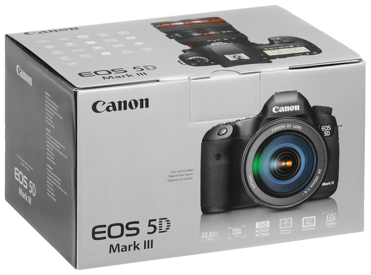 Фотоаппарат зеркальный Canon EOS 5D Mark III Body Black, купить в