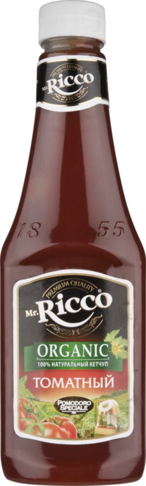 Кетчуп Mr.Ricco pomodoro speciale organic томатный 570 г