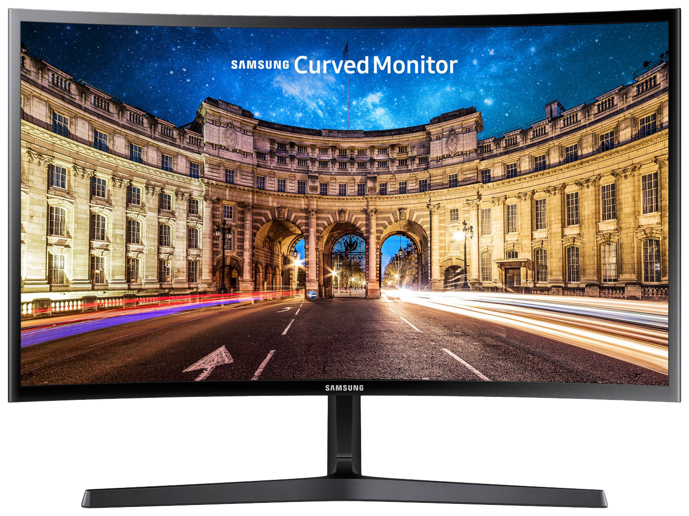 27" Монитор Samsung C27F396FHI Black 60Hz 1920x1080 VA - купить в Betechno FBS, цена на Мегамаркет