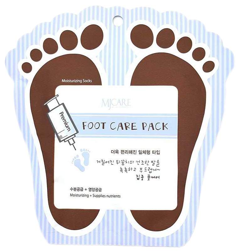 Маска для ног Mijin Premium Foot Care Pack 2 х 10 г