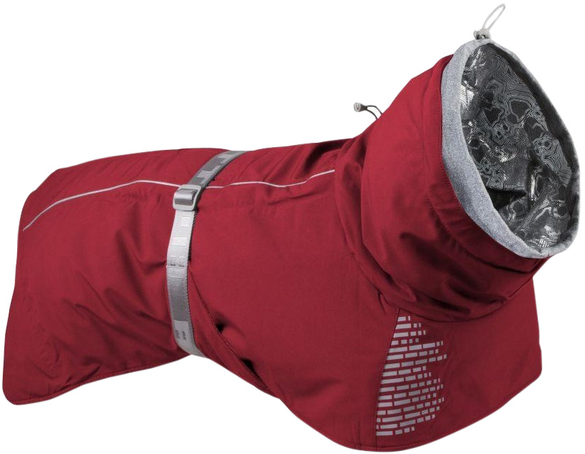 Куртка-попона для собак HURTTA EXTREME WARMER, теплая, красная, длина спины 40