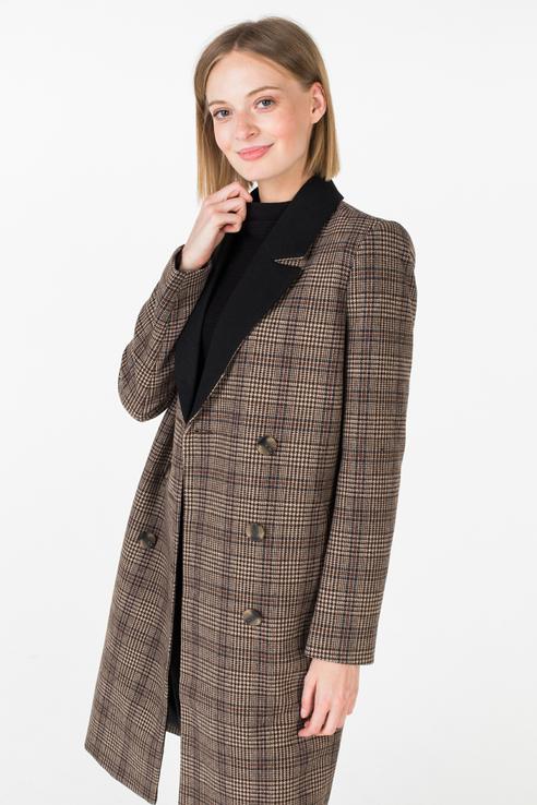 Пальто женское Y.A.S 26013173 коричневое L