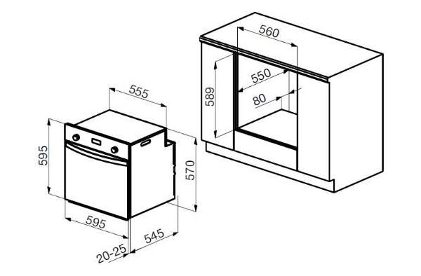 Духовой шкаф korting okb 9102 csgn pro