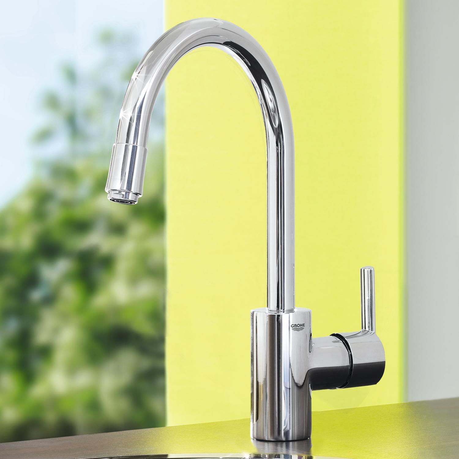 Смесители для кухни grohe фото