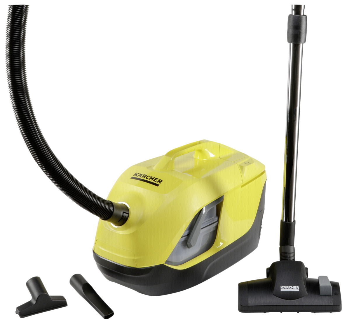 Пылесос Karcher DS 6 1.195-220.0 желтый, купить в Москве, цены в  интернет-магазинах на Мегамаркет