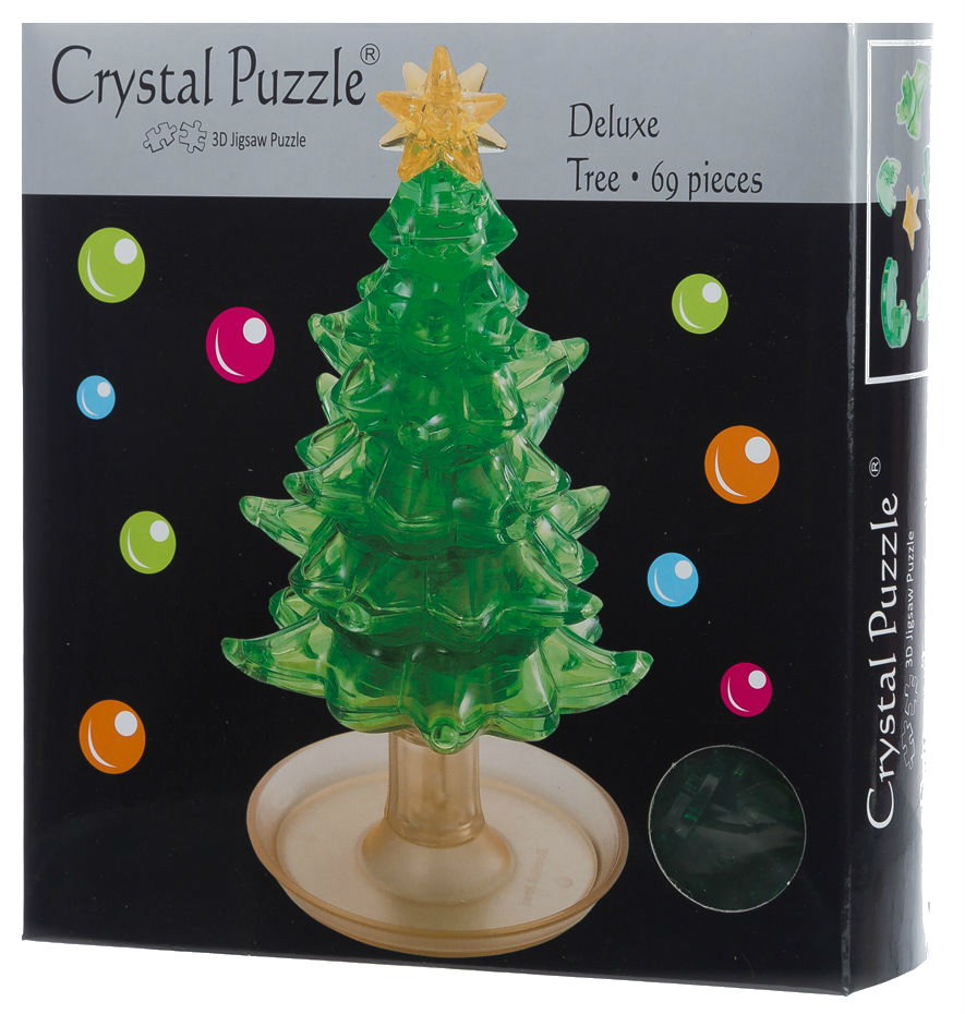 Игрушка Crystal Puzzle 3D Головоломка Ёлочка