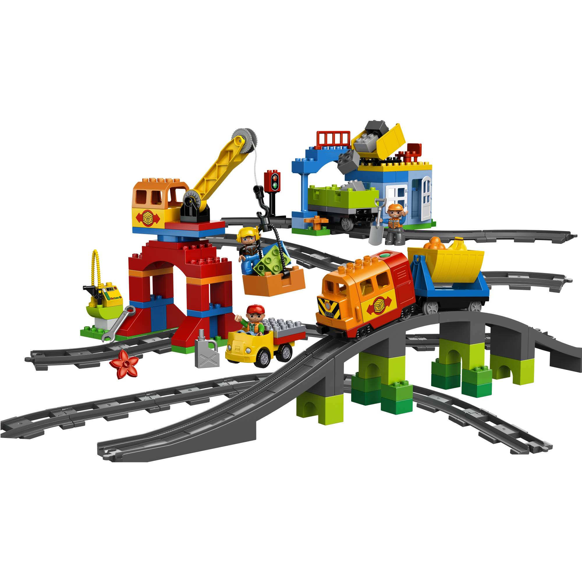 Конструктор LEGO DUPLO Town Большой поезд (10508) - характеристики и описание на Мегамаркет | 100000075204