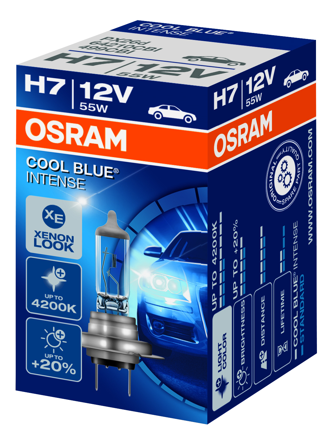 Лампа галогенная автомобильная OSRAM 64210CBI