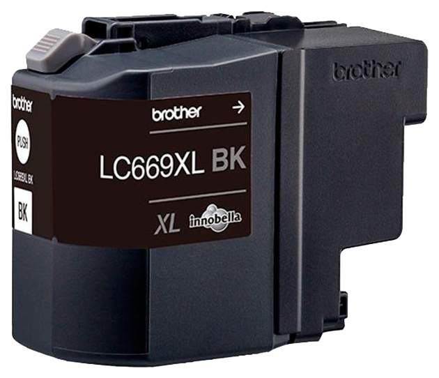 Картридж для струйного принтера Brother LC-669XL-BK, черный, оригинал