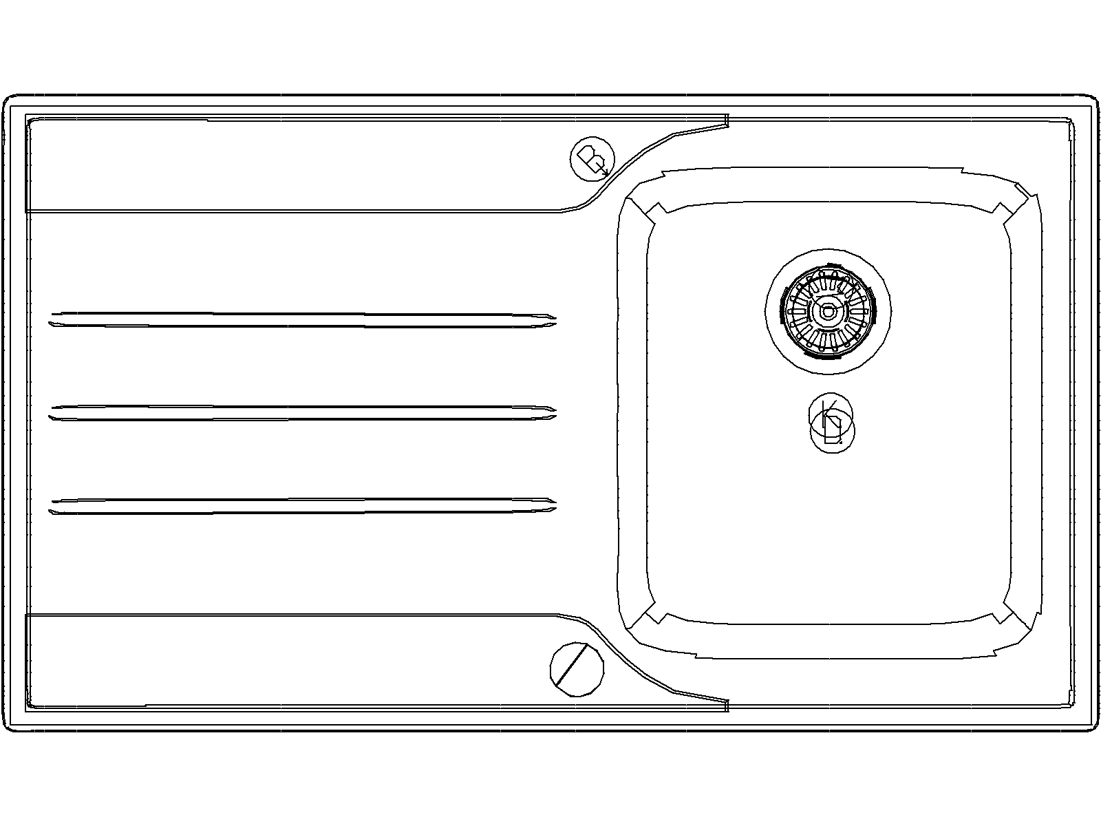 Blanco median 45s