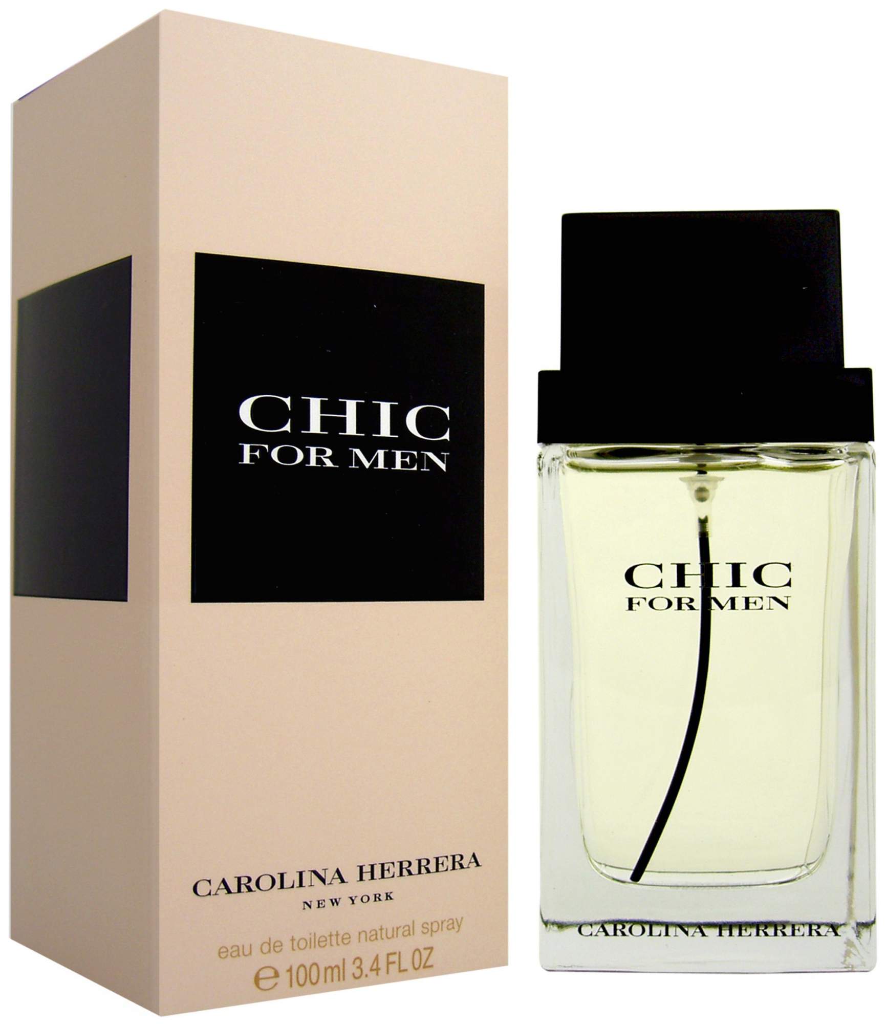 Купить туалетная вода Carolina Herrera Chic For Men 100 мл, цены на  Мегамаркет | Артикул: 100023439204