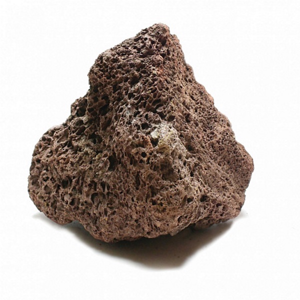 Камень для аквариума и террариума UDeco Brown Lava M, натуральный, 15-25 см