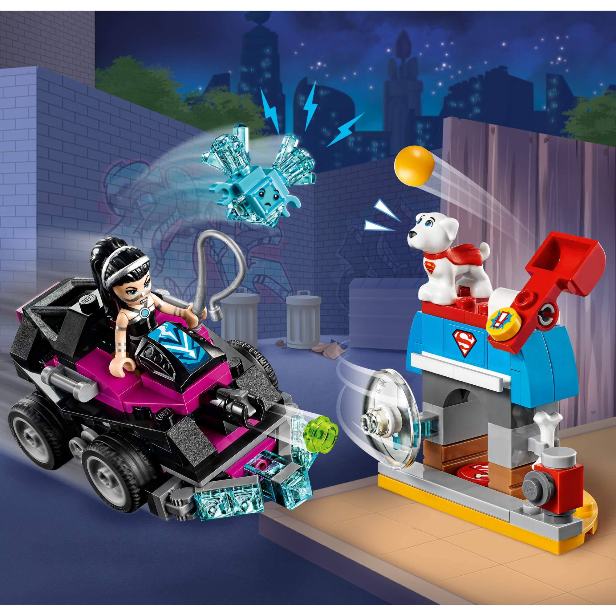 Купить конструктор LEGO DC Super Hero Girls Танк Лашины (41233), цены на  Мегамаркет | Артикул: 100000075304