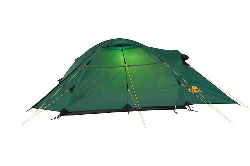 Палатка Alexika Nakra 2 двухместная зеленая