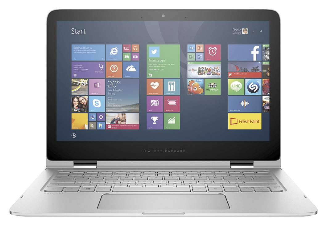 Ноутбук-трансформер HP Spectre x360 13-4104ur Silver (X5B58EA)