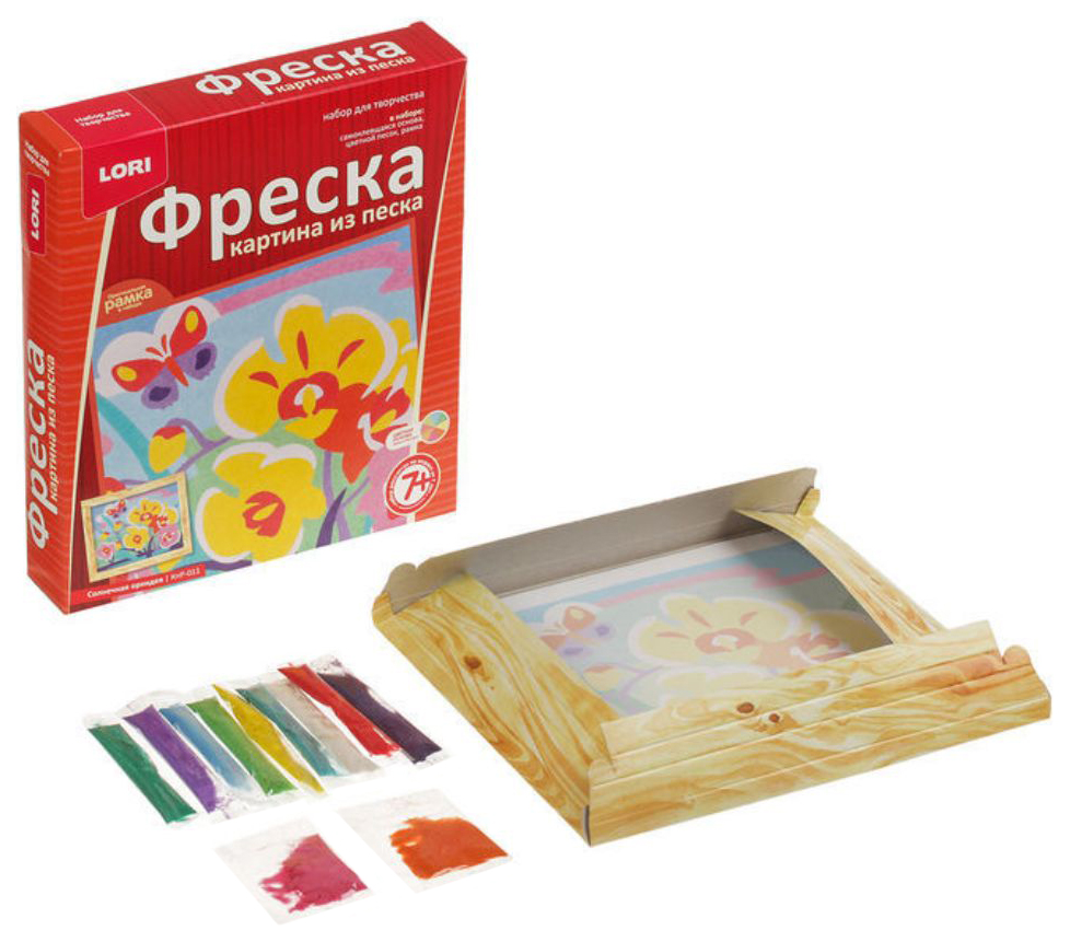 Фреска картина из песка