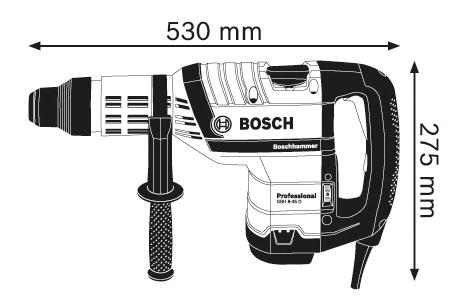 Сетевой перфоратор Bosch GBH 8-45 D 611265100