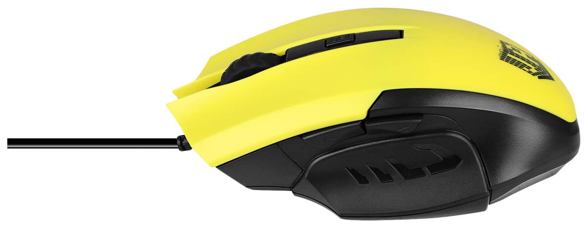 Игровая мышь Jet.A Comfort OM-U54 Yellow/Black