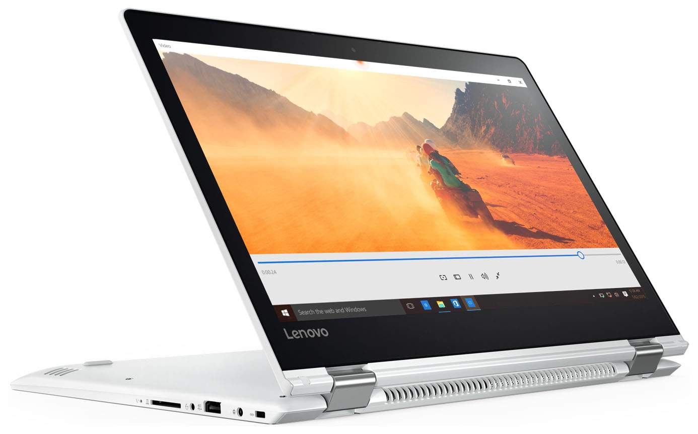 Ноутбук-трансформер Lenovo Yoga 510-14ISK White (80S7005JR