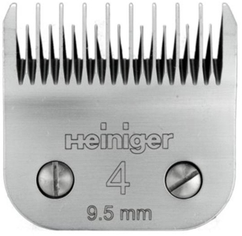 Сменное лезвие Heiniger для машинки для стрижки собак 4, металл, высота среза 9,5 мм