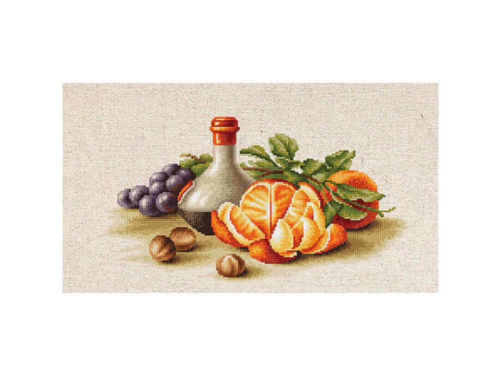Набор для вышивания Luca-S Натюрморт с апельсинами