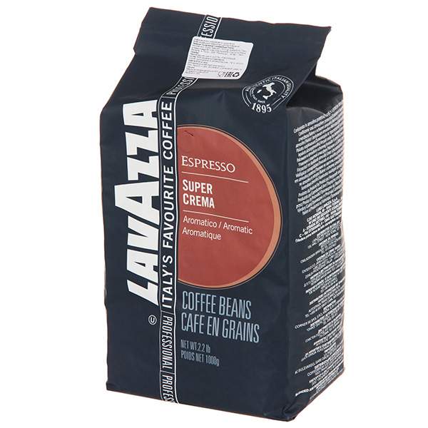 Cafe LAVAZZA Super Crema En Grano 1 Kg - IL FAVORITO