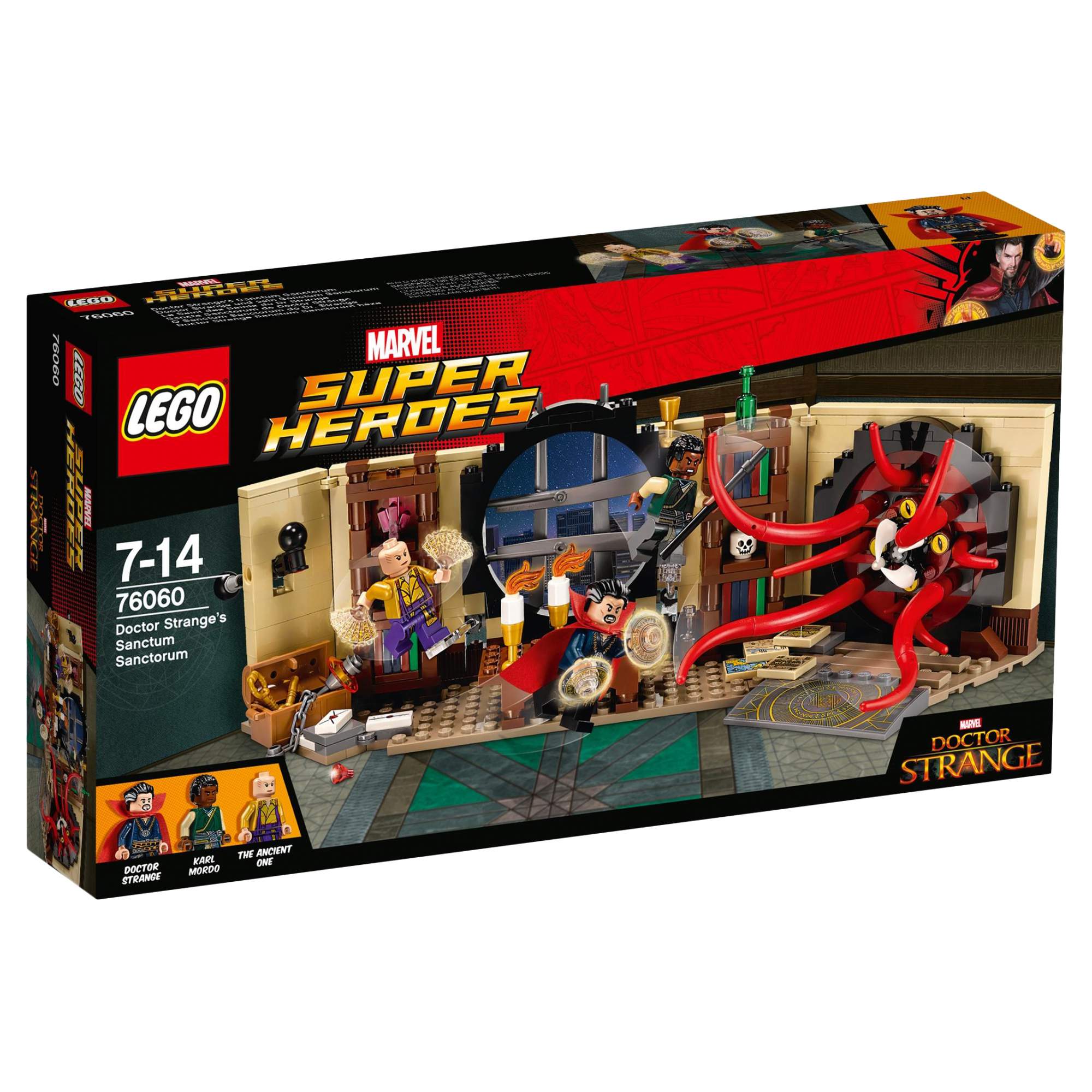 Купить конструктор LEGO Super Heroes Святая святых доктора Стрэнджа  (76060), цены на Мегамаркет | Артикул: 100000093106