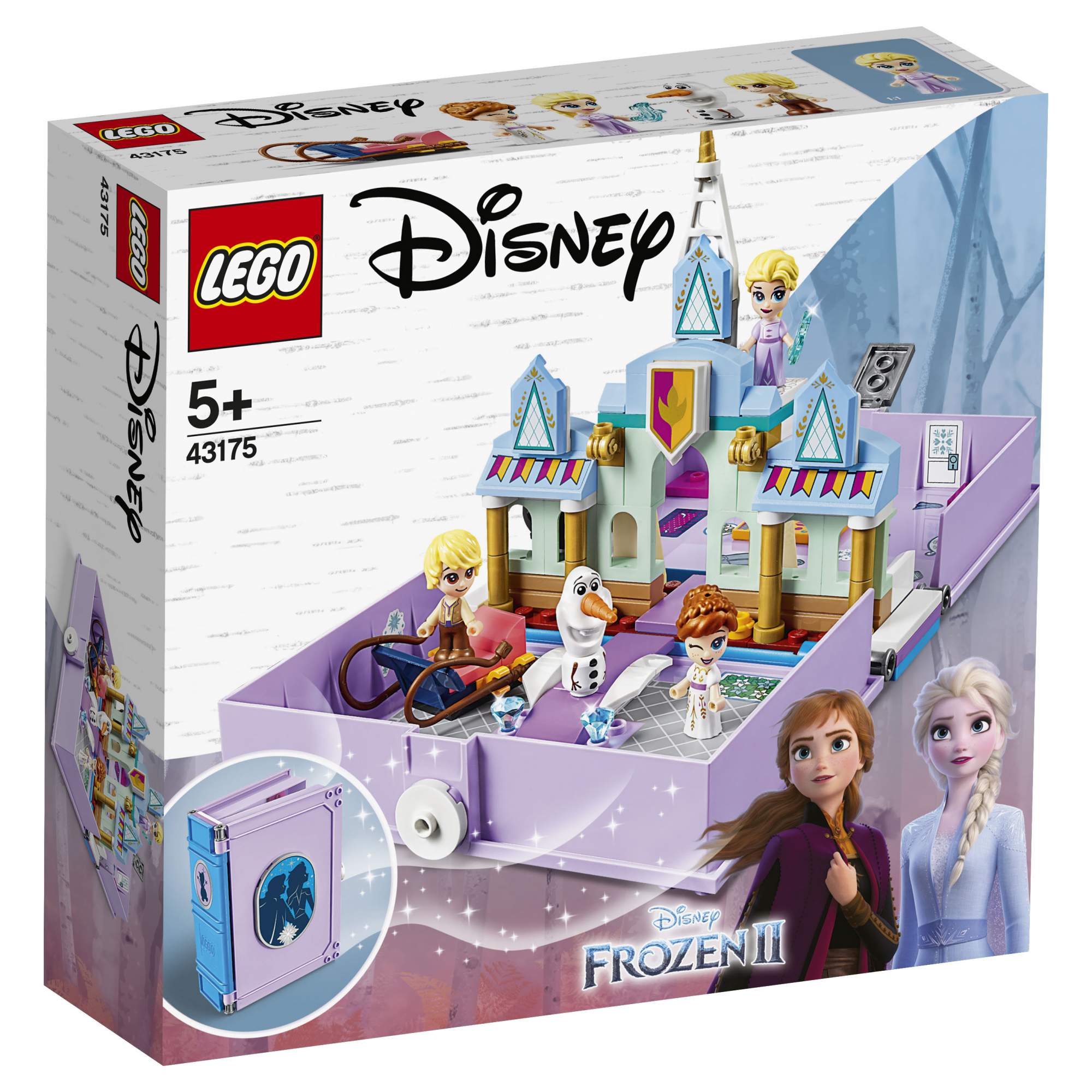 Конструктор LEGO Disney Frozen 43175 Книга сказочных приключений Анны и Эльзы