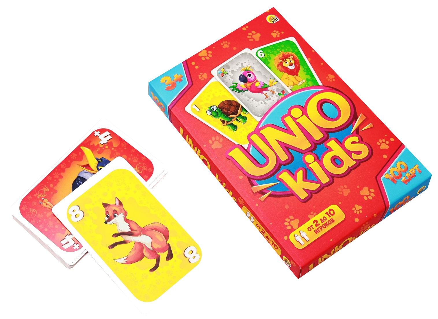 Купить карточная игра Рыжий кот Unio kids Униокидс ИН-6335, цены на  Мегамаркет | Артикул: 100023725906