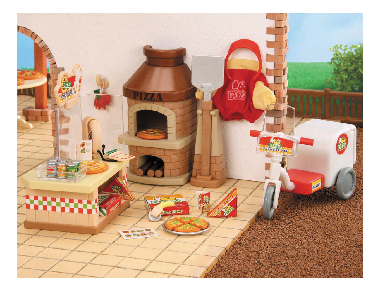 Sylvanian pizza hot sale