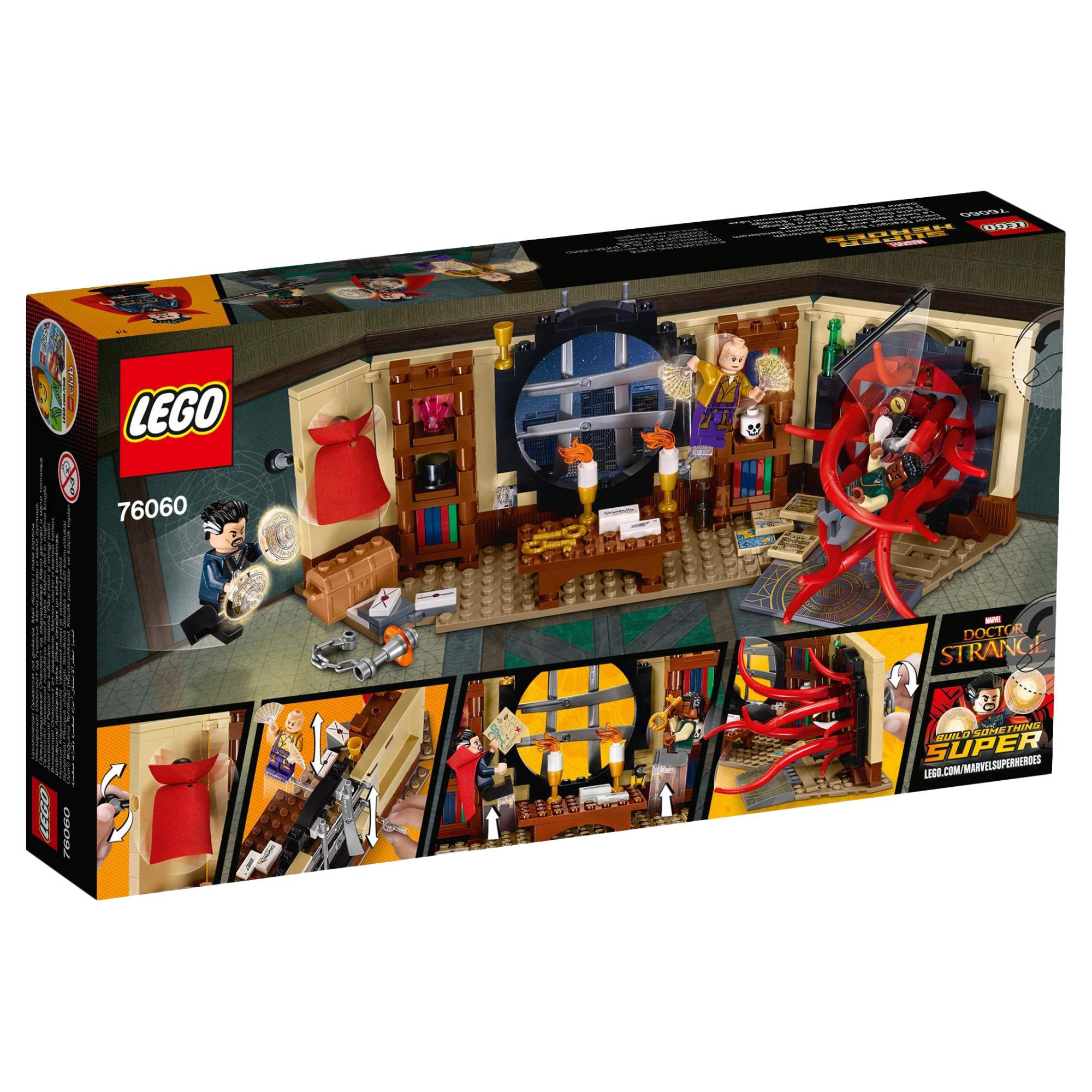 Купить конструктор LEGO Super Heroes Святая святых доктора Стрэнджа  (76060), цены на Мегамаркет | Артикул: 100000093106