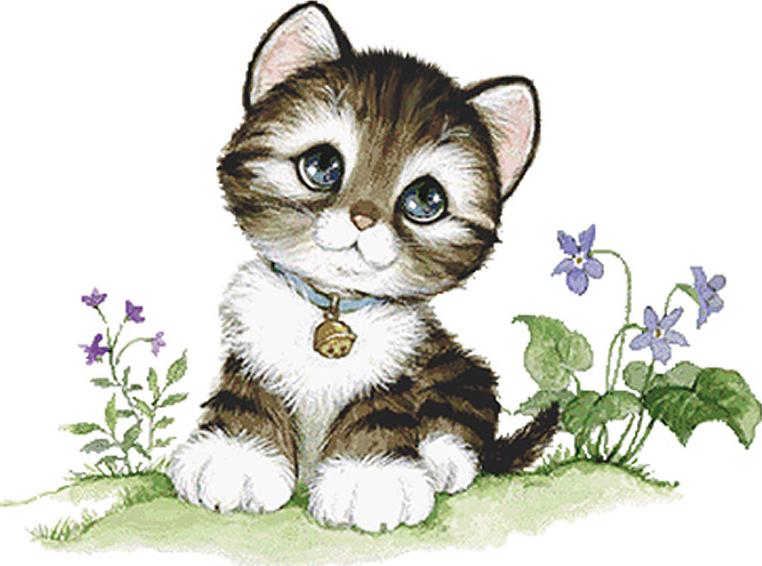 С котиками для детей