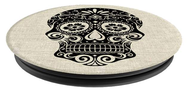 Держатель универсальный Popsockets Sugarskull On Linen 101689