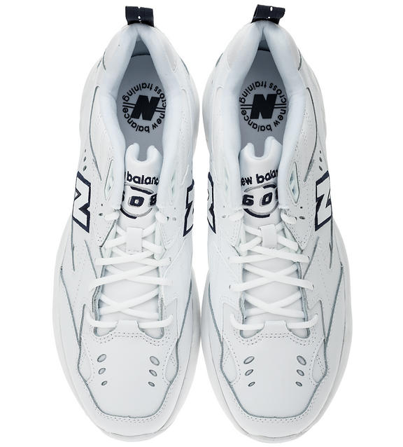 Кроссовки мужские New Balance MX608WT/D белые 42 - купить в Москве, цены на  СберМегаМаркет