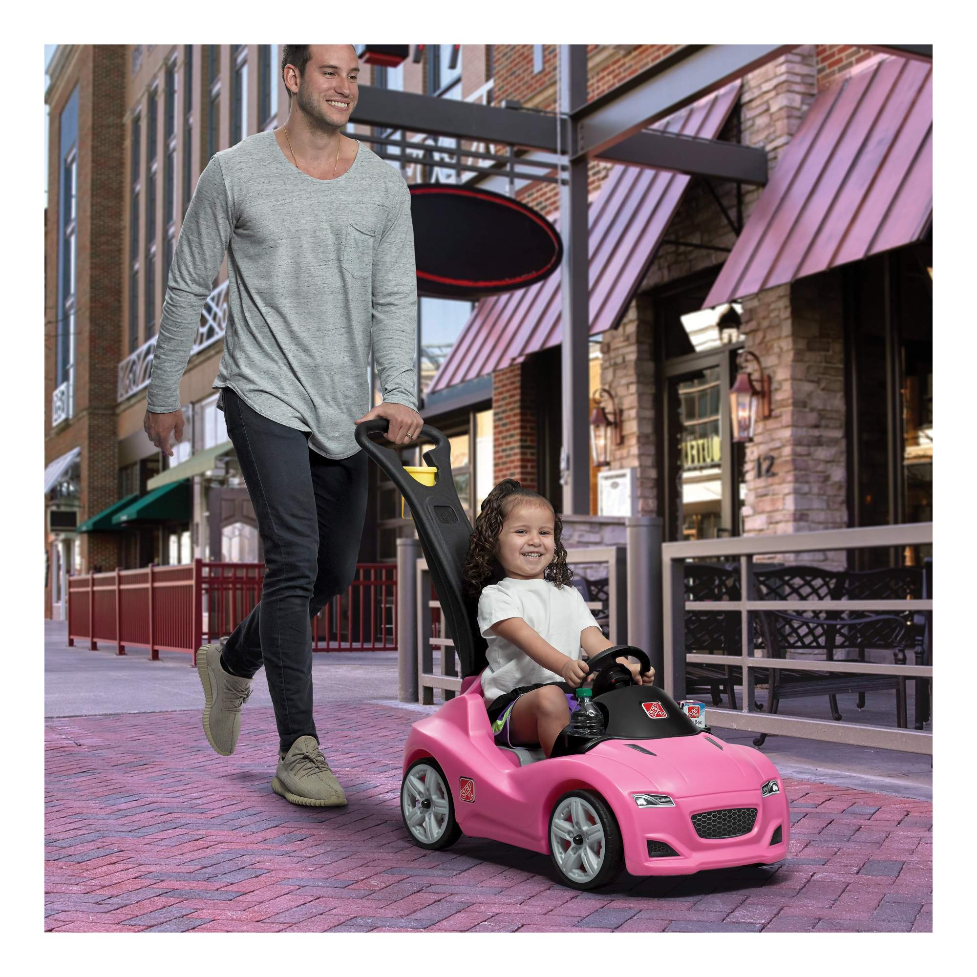 Step ride. Прогулочная каталка step2. детская машина каталка step2. машинка каталка для двоих детей. прогулочные машинки.