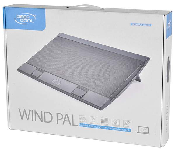 Подставка для ноутбука Deepcool WIND PAL DP-N242-WPALBK