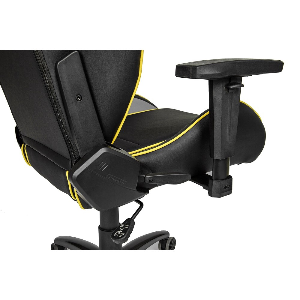 Игровое кресло AKRacing OVERTURE 13218-5, желтый/черный