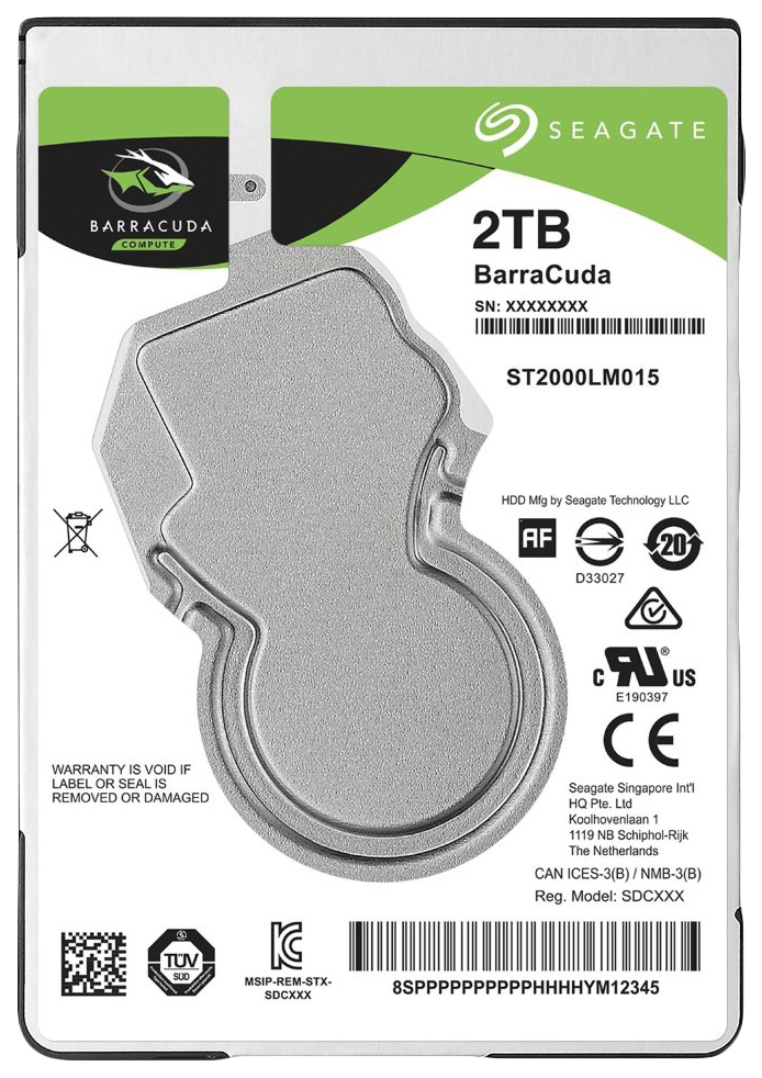 Жесткий диск Seagate BarraCuda 2ТБ (ST2000LM015) - купить в Москве, цены в интернет-магазинах Мегамаркет