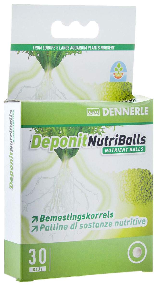 Удобрение для аквариумных растений Dennerle Deponit NutriBalls 30 шт.