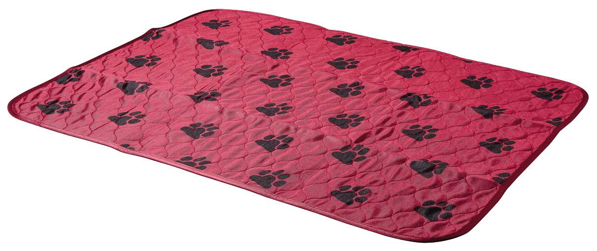 Пеленка для собак многоразовая ZooOne бордовая, 80 x 65 см
