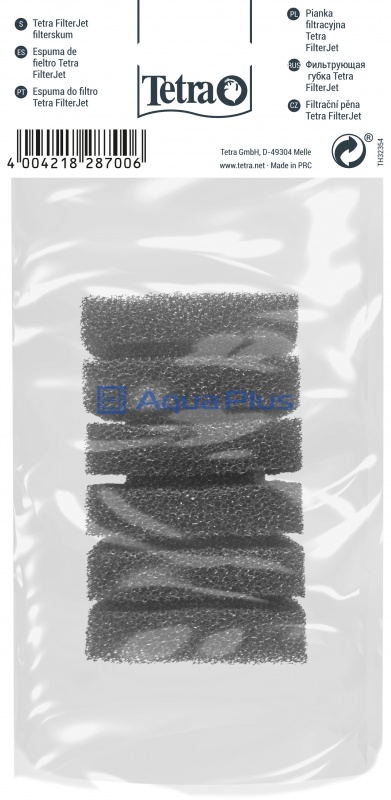 Губка для внутреннего фильтра Tetra EasyCrystal BioFoam для FilterJet 900, поролон, 70 г