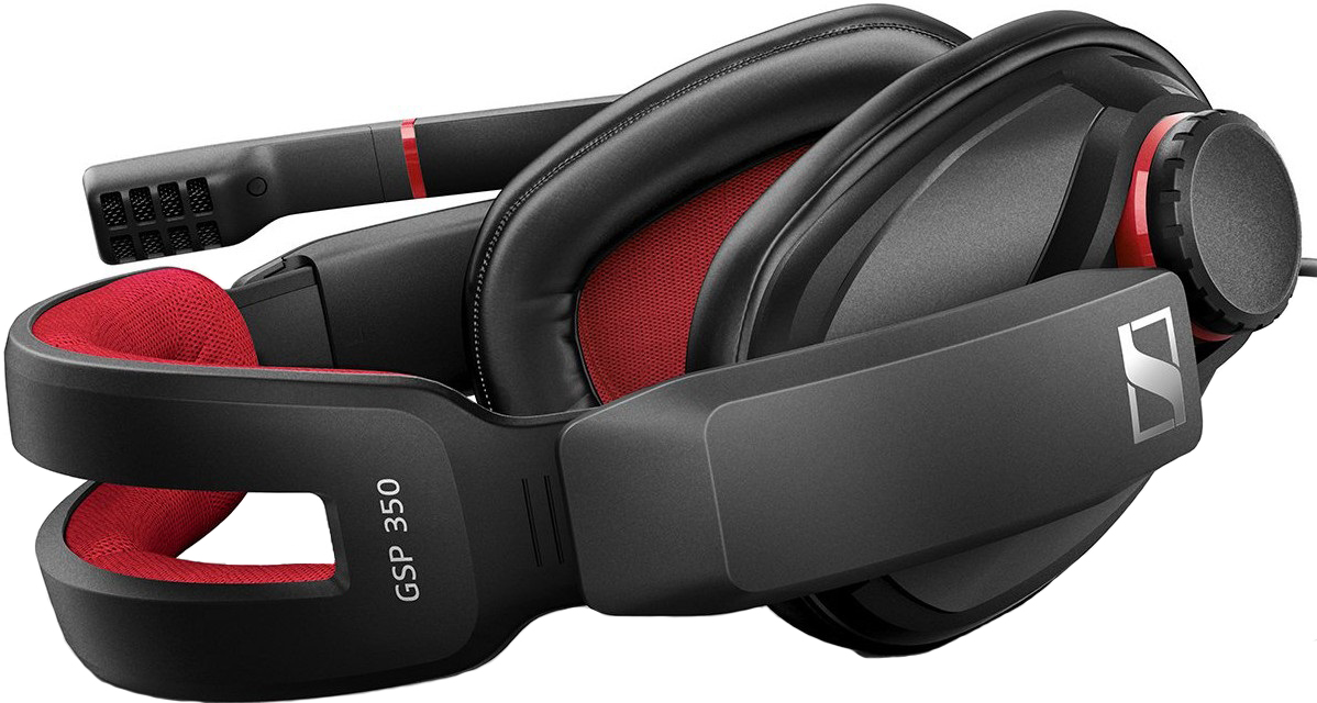 Sennheiser GSP 350 Red Black