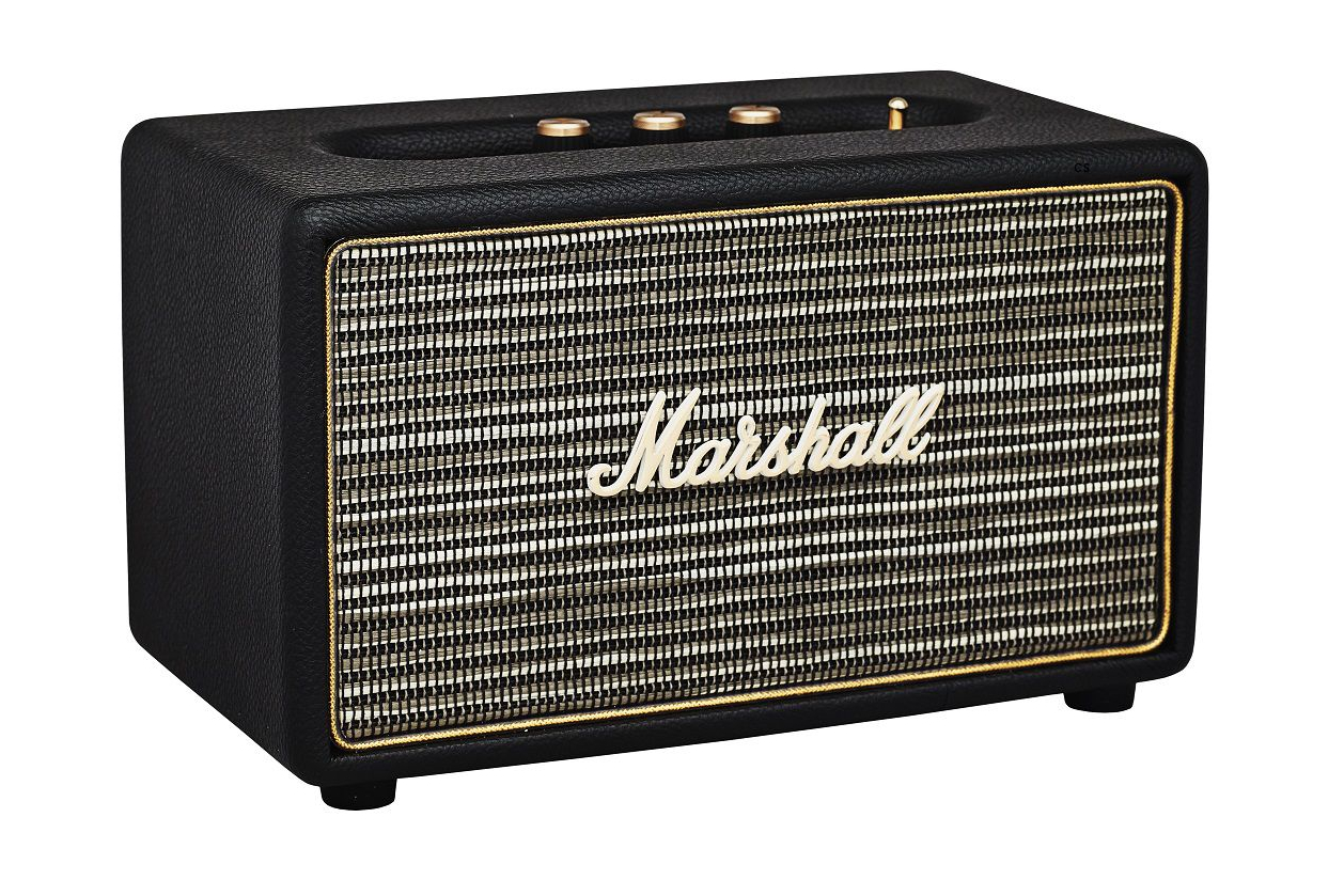 Marshall acton wireless hot sale bluetooth speaker black