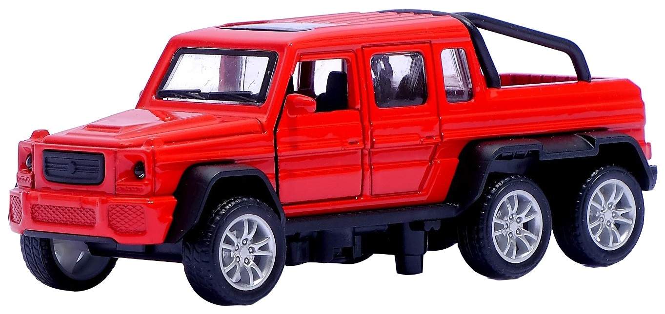 Машина металлическая Автоград гелик 6x6, масштаб 1:32, инерционная - купить  в DeluxDom, цена на Мегамаркет