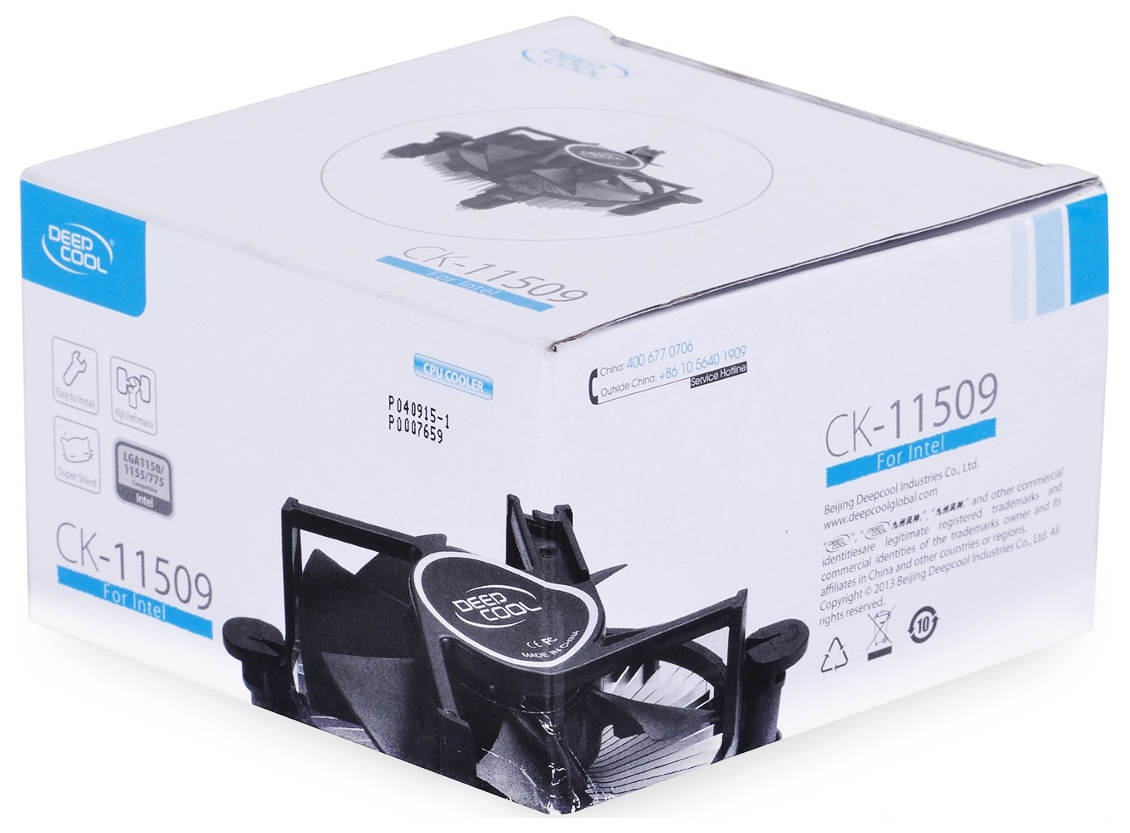 Кулер для процессора DEEPCOOL CK-11509 (DP-ICAP-11509) - купить в Lime ...