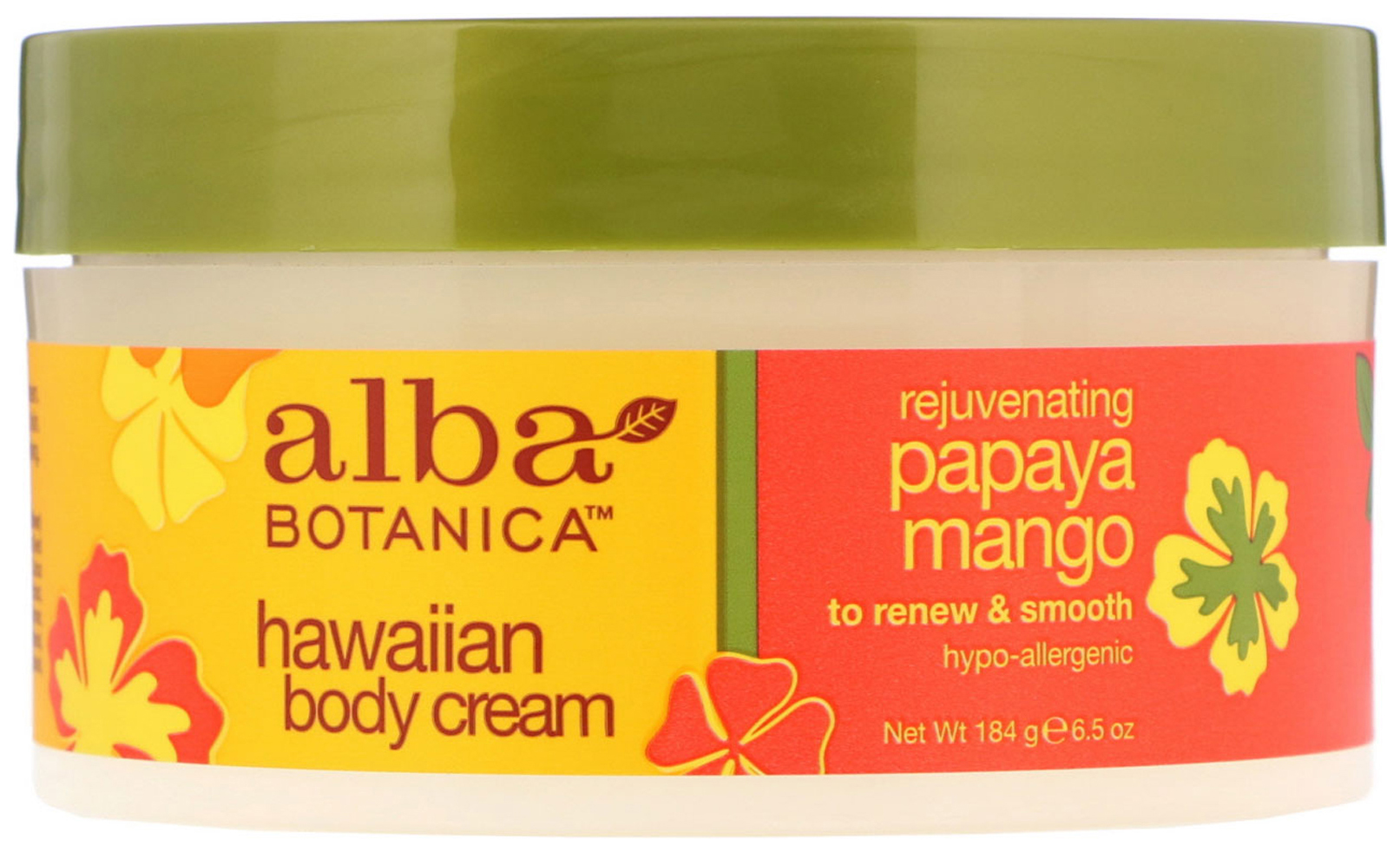 Фотография <b>Крем</b> <b>для</b> <b>тела</b> Alba Botanica Natural Hawaiian <b>Body</b> <b>Cream</b> Rejuvena...